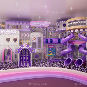 مجموعة معدات التسلية الترفيهية الترفيهية الترفيهية في الأماكن المغلقة المورد قلعة المشاغب المصنعة - Product Image 4