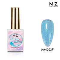 Nouvelle Tendance : Kit de Vernis Gel UV Scintillant Français 10 Couleurs pour l'Été, Idéal pour Salons de Manucure et Usage Personnel (Flacon)