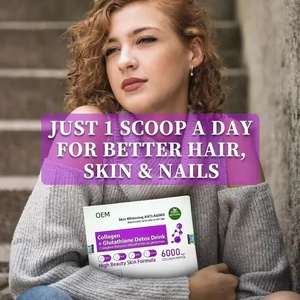 Bebida Detox de Colágeno y L-glutatión para Blanquear la Piel, Marca Privada OEM, Venta al Por Mayor - Product Image 2