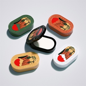 Custom Shape and Logo Solid Perfume Case With Inner Tray Solid Perfume Container Cosmetic Metal Box - Product Image 6