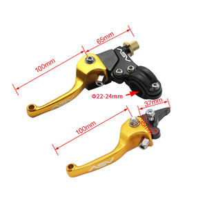 קצר tornasol אלומיניום בלם handlebar שינוי מנוף מצמד עבור <span class=keywords><strong>yamaha</strong></span> motocross - Product Image 5