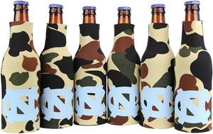 Funda Aislante Personalizada para Botella de Cerveza de Neopreno de 330 ml (12 oz) con Logotipo Personalizado, Funda de Neopreno para Bebidas con Diseño de Camuflaje - Product Image 3