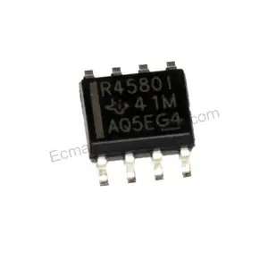 EC-Mart-componentes electrónicos, amplificador de AUDIO de 12MHZ, SOP8 R45801 R4580I IC RC4580IDR