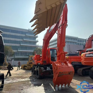 รถขุดล้อยางมือสอง Doosan รุ่น 210w-9 น้ำหนัก 21 ตัน ปี 2021 พร้อมมอเตอร์ เครื่องยนต์ PLC ปั๊มไฮดรอลิก บุ้งกี๋ขนาด 1.7 เมตร - Product Image 6