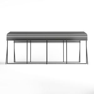 อุปกรณ์ที่จอดรถกลางแจ้ง dB 12'x20'ft ที่ทันสมัย PE ทนทานต่อแรงกดธรรมชาติประกอบง่ายสำหรับที่จอดรถสนามหลังบ้านสีดำ - Product Image 4