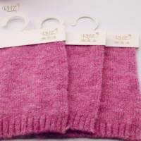 Hilo de Alpaca Mezclado con Poliéster, Nailon, Lana y Spandex, 1/4.2NM, para Tejer con Cepillo