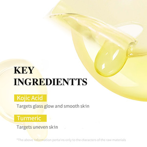 Gel Facial Aclarante con Ácido Kójico y Cúrcuma con Niacinamida al 2% para Todo Tipo de Piel, Tratamiento Blanqueador - Product Image 2