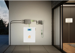 Système d'énergie solaire photovoltaïque tout-en-un 6KW 12KW hors réseau, sur réseau, hybride avec batterie Power Wall SR6KW-HY 6.6kw - Product Image 3