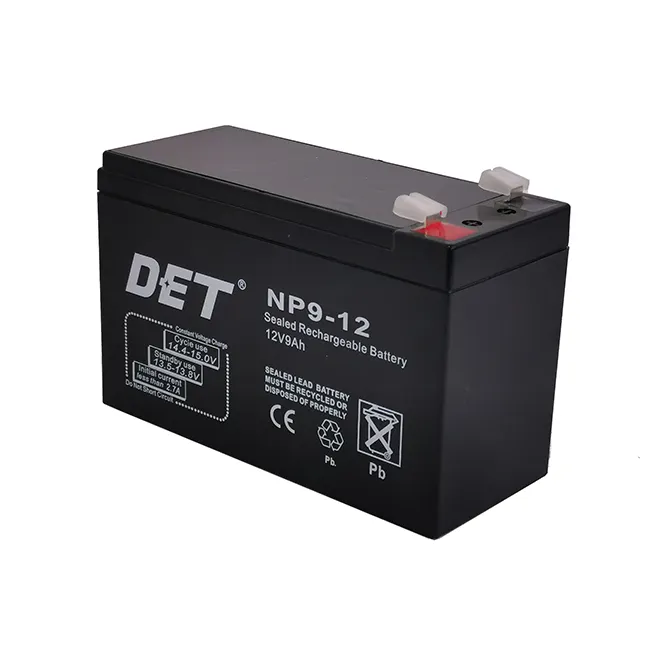 Bateria recarregável de longa vida 12v 9ah ups bateria de célula seca