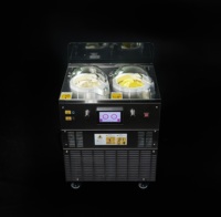 MILES GALAXY PRO V2 Machine à glaces et sorbets anti-buée et anti-condensation pour la fabrication de glaces, gelatos, sorbets, yaourts glacés ou granitas