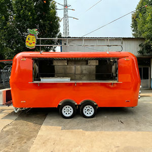 Carrito de Venta Ambulante de Helados, Equipo de Catering para Exteriores, Congelador de Acero Inoxidable, Servicio de Comida Comercial - Product Image 4