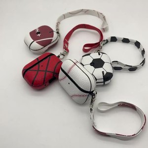 Patrón de bola PU a prueba de golpes <span class=keywords><strong>Funda</strong></span> protectora para auriculares para <span class=keywords><strong>Airpods</strong></span> Pros 1 2 3 4 - Product Image 2