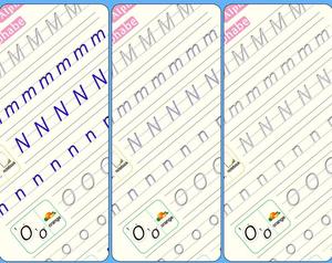 Cuốn sách tập thể dục copybook thực hành ma thuật với bút xoắn ốc ràng buộc trẻ em bìa giấy Quà Tặng - Product Image 5