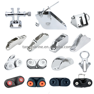 Factory 316 Stainless Steel Marine Hardware <strong>Cleat</strong> Rope Chain Stopper Pulley Boat Accessory Sailboat Rope Gripper Clamping <strong>Plate</strong> - Product Image 5