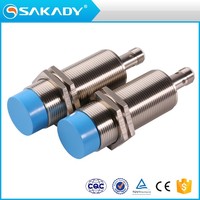 Kit de Sensor de Proximidad Inductivo PNP Serie SAKADY M30, Clasificación IP67, Distancia de Detección de 5 mm/8 mm, 12-24 V CC