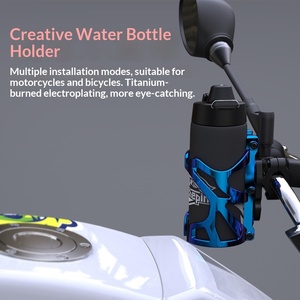 Support de tasse léger en ABS pour <span class=keywords><strong>moto</strong></span>, <span class=keywords><strong>porte</strong></span>-<span class=keywords><strong>bouteille</strong></span> universel durable pour vélo, fixation sur guidon, accessoires <span class=keywords><strong>moto</strong></span> en gros - Product Image 1