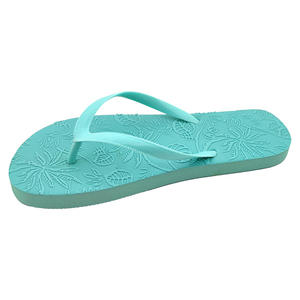 Chanclas coloridas con estampado tropical con punta abierta Diseño cómodo para <span class=keywords><strong>la</strong></span> <span class=keywords><strong>playa</strong></span> y el verano Suelas reciclables Chanclas - Product Image 3
