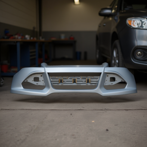 Renfort de pare-chocs avant avec emplacement pour capteur et découpes pour feux de brouillard, pièce de rechange à visser pour Ford Escape 2013-2015 - Product Image 2