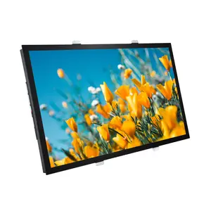 43 Inch wall mount capacitive industrial touch monitor ip65 touch screen lcd monitor open frame