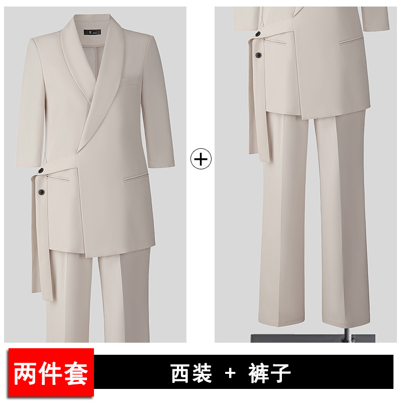 off-white suit trousers