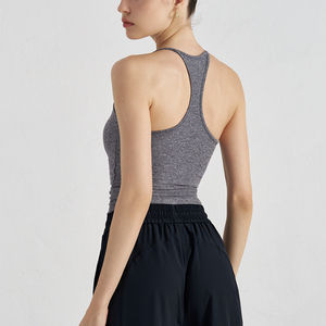 Neues Damen Yoga Tank Top mit Racerback, Slim Fit, Atmungsaktiv, Schnelltrocknend, Feuchtigkeitsableitend für Workout, Laufen, Fitness - Product Image 2