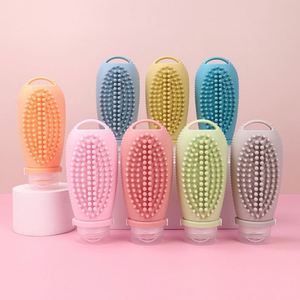 Botella de Viaje Reutilizable de Silicona Multifuncional de 100 ml, Fácil de Apretar, para Ensaladas, Champú y Lociones - Product Image 1