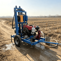 Équipement professionnel de forage de puits d'eau, équipement de forage hydraulique pour mines, équipement de forage de puits portable