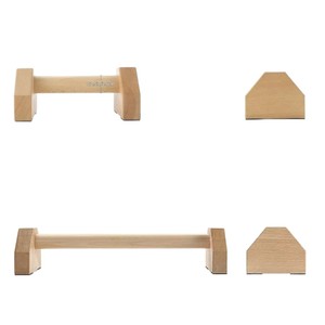 Barras de Flexiones de Madera ZC 818 Color Natural, Equipo de Fitness Duradero para el Hogar, Uso Unisex para Adultos - Product Image 5