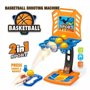 Permainan meja sepak bola Mini, mesin permainan menembak basket jari permainan basket