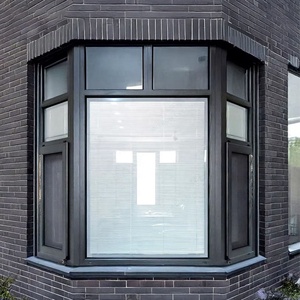 Fenêtre en <span class=keywords><strong>baie</strong></span> en aluminium à rupture de pont thermique durable, double vitrage creux trempé 5+20A+5, valeur U 1,8W/(K) pour immeubles de grande hauteur - Product Image 3