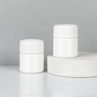 Bouteille en plastique PET avec bouchon à visser, qualité alimentaire, vide, pour compléments nutritionnels, logo personnalisé