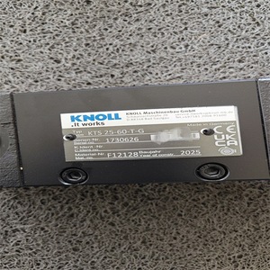Bomba de tornillo Knoll KTS 25-60-T, original alemana, para lubricación y refrigeración de máquinas herramienta metálicas - Product Image 4