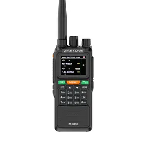 ZASTONE 889G Walkie Talkie Dual Band Two Way Radio 10w FM Ham 136-174 400--520Mhz Uhf Vhf CB Radio Air frequency Reception AM