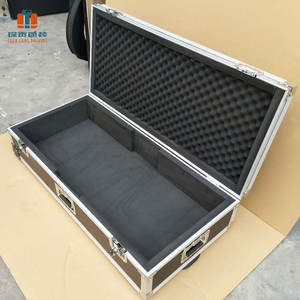 Aanpassen-Size Draagbare Aluminium Gitaar Of Toetsenbord Flightcase Met Wielen - Product Image 5