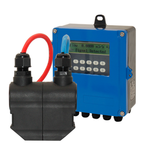 Medidor de flujo de agua <span class=keywords><strong>digital</strong></span> Sensor Medidor de flujo ultrasónico Abrazadera en salida portátil Medidor de flujo ultrasónico 4-20ma - Product Image 6