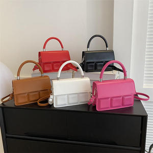 Hot selling high-quality fashionable casual simple solid color women's shoulder bag crossbody bag - Product Image 1