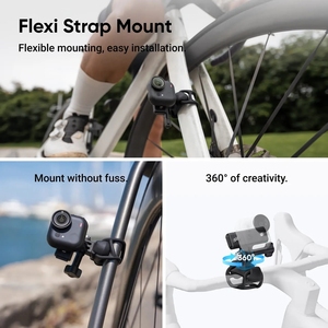 Ensemble Inst360 GO Ultra pour le cyclisme - Caméra sportive grand angle étanche 1080p/4K avec capteur CMOS, caméra <span class=keywords><strong>d</strong></span>'<span class=keywords><strong>action</strong></span> - Product Image 5