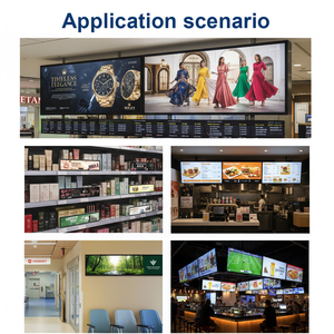 หน้าจอแสดงผลโฆษณาติดผนังในอาคารแบบไม่เป็นรูปทรงปกติ LCD IPS Mini-LED Backlit ความสว่าง 500 Cd/m² รองรับ <span class=keywords><strong>Adobe</strong></span> RGB 98% เชื่อมต่อ WiFi - Product Image 5