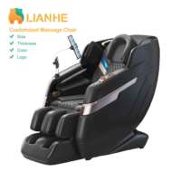 Fauteuil de massage électrique portable et pliable 4D à gravité zéro avec rail SL, massage Shiatsu complet du corps, commande vocale IA, équipement de soins de santé