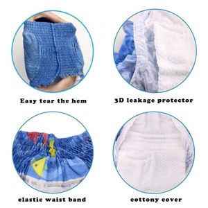 Nuevo Pañal Desechable Hipoalergénico y Biodegradable para Bebés, Muestra Gratis Disponible para Piel Sensible, Venta al Por Mayor - Product Image 4