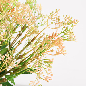 Bouquet de feuilles de fruits sauvages artificiels, style pastoral, pour salon, table à manger, mariage, <span class=keywords><strong>plante</strong></span> <span class=keywords><strong>verte</strong></span> en pot - Product Image 4