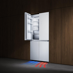 Home Appliance Large Capacity Side-by-Side Stainless Steel <b>Refrigerator</b> for Hotels and Use Low Noise 360L New Side-by-side Stain - Product Image 5