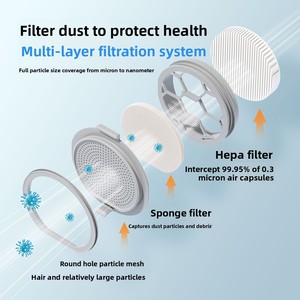 Tondeuse et Aspirateur Électrique Multifonctionnel 10-en-1 Transfrontalier pour Chiens et Chats avec Matériau ABS et Double Tension - Product Image 4