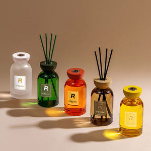 Relaxlines настраиваемый гостиничный фруктовый ароматизатор эфирного масла, набор диффузоров из палочек, Домашний аромат, роскошный стеклянный диффузор с палочкой - Product Image 1