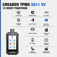 Herramienta de Escaneo y Programación de Sensores de Presión de Neumáticos TPMS 5011 V2 para X431 Creader, Compatible con 315/433MHz, 2 Años de Garantía