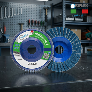 Discos de Lijado FERVI Performance Dual Flap Disco LameLLARE Premium 13300 RPM 80 Grana - Product Image 3