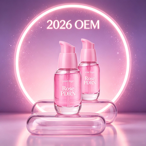 Sérum PDRN à la rose, végétalien, à base de polydesoxyribonucléotides, ADN de sodium, apaisant et réparateur pour peaux sensibles, essence faciale, OEM, marque privée - Product Image 4