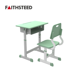 Muebles de aula universitarios de metal personalizables, escritorio y silla para niños como solución para estudiantes - Product Image 2
