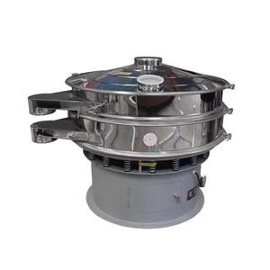 Machine de tamisage de lait en poudre de farine d'écran vibrant rotatoire d'acier inoxydable - Product Image 3