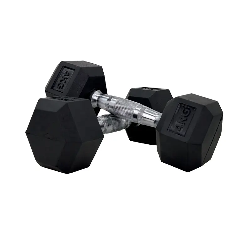 Atacado de china ferro fundido kettlebell logotipo personalizado borracha dumbbell equipamentos de academia de chahang